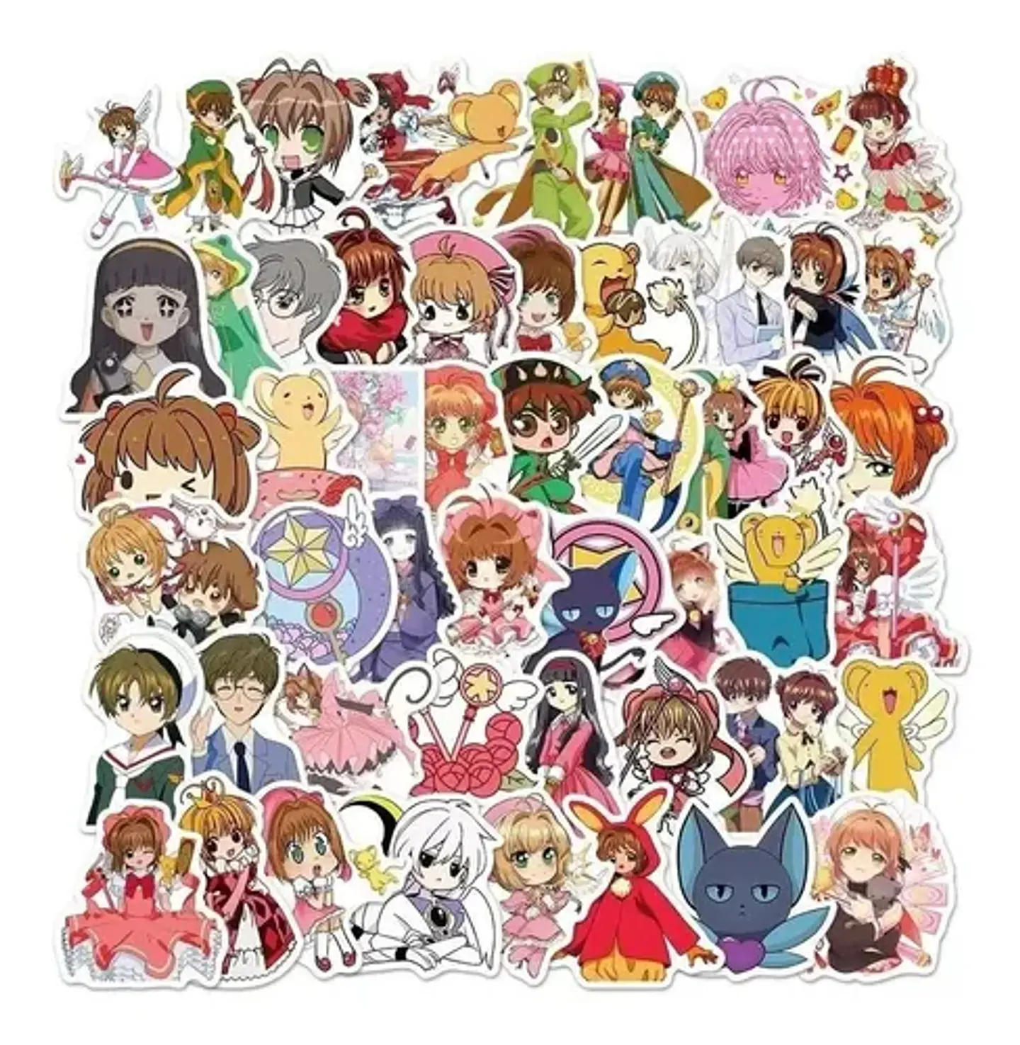 Sakura Card Captor - Set De 50 Stickers / Calcomanias 2