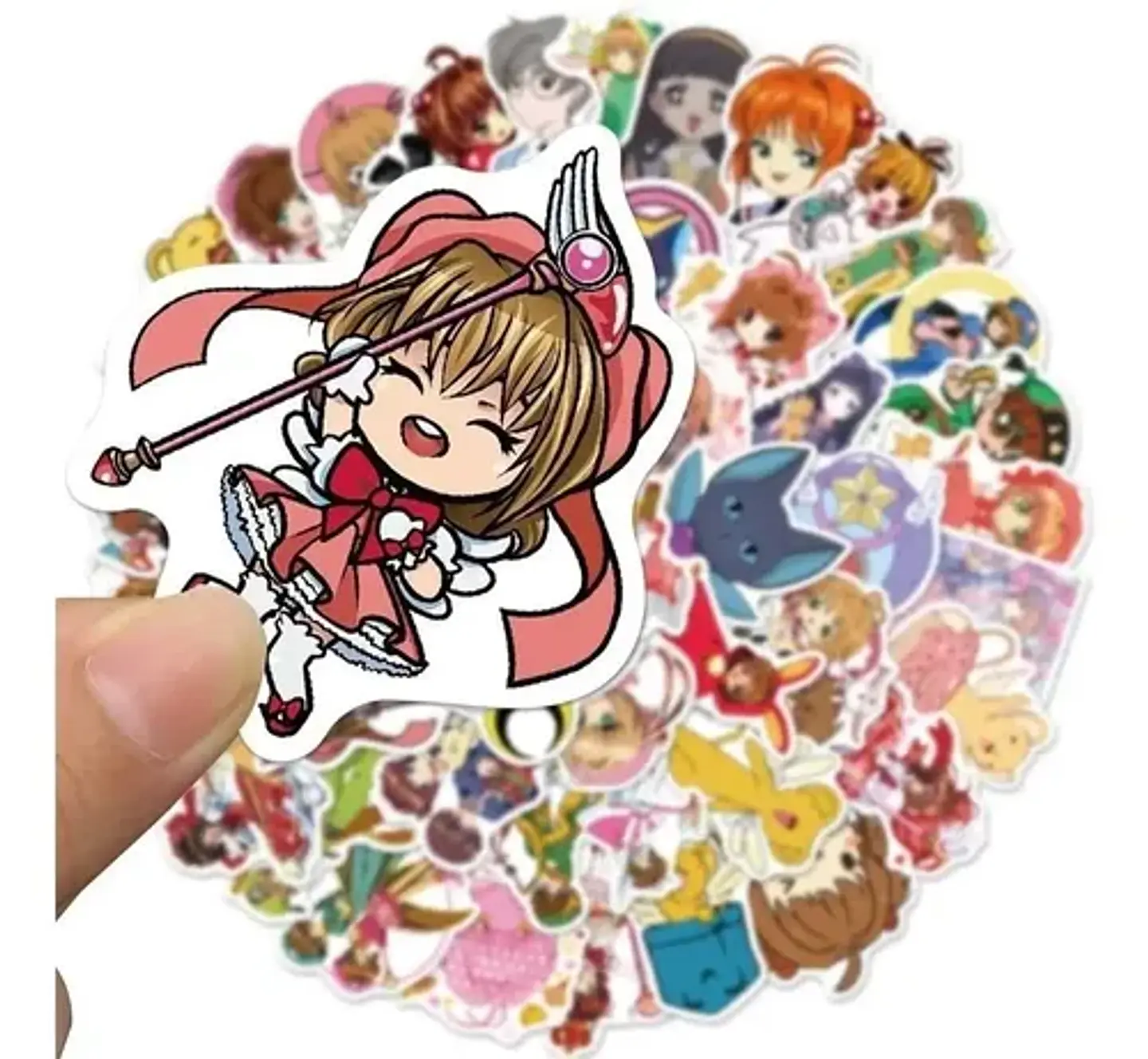 Sakura Card Captor - Set De 50 Stickers / Calcomanias 3