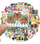 Animal Crossing - Set 50 Stickers / Calcomanias / Pegatinas - Miniatura 3