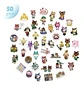 Animal Crossing - Set 50 Stickers / Calcomanias / Pegatinas - Miniatura 4