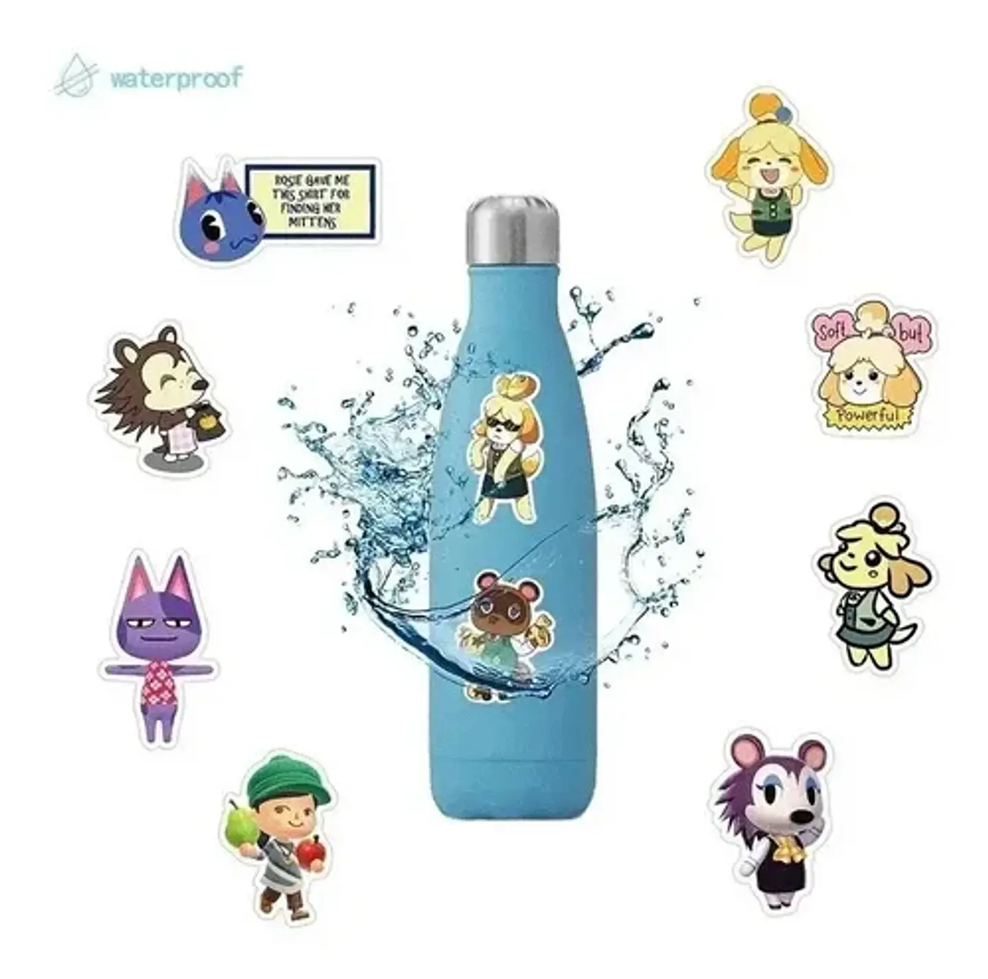 Animal Crossing - Set 50 Stickers / Calcomanias / Pegatinas 5
