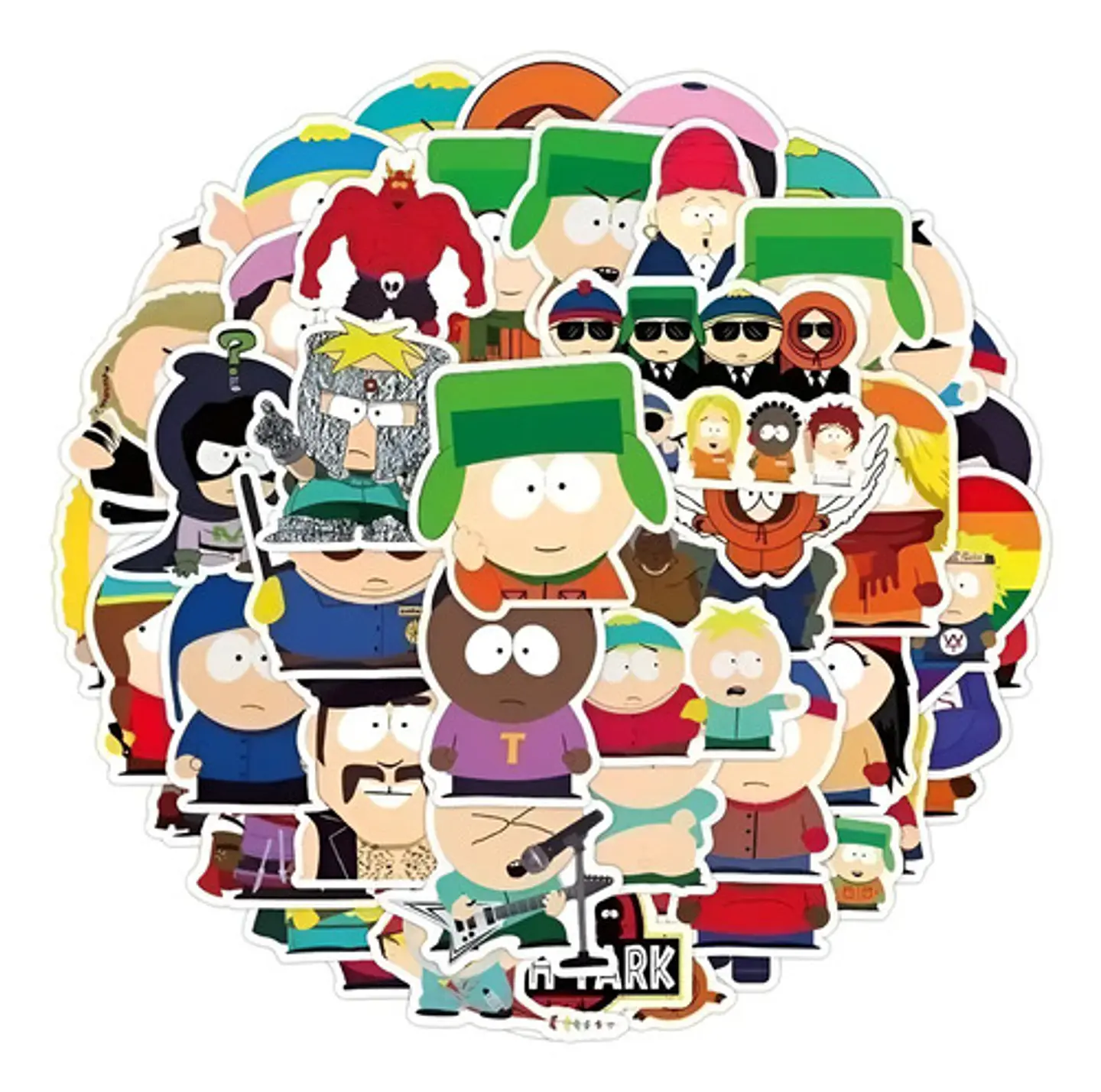 South Park - Set 50 Stickers / Calcomanias / Pegatinas 1