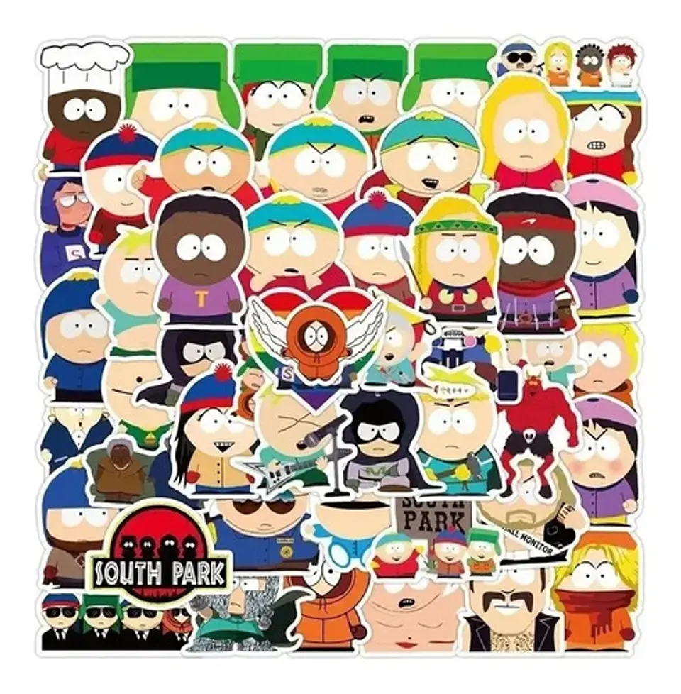 South Park - Set 50 Stickers / Calcomanias / Pegatinas 2