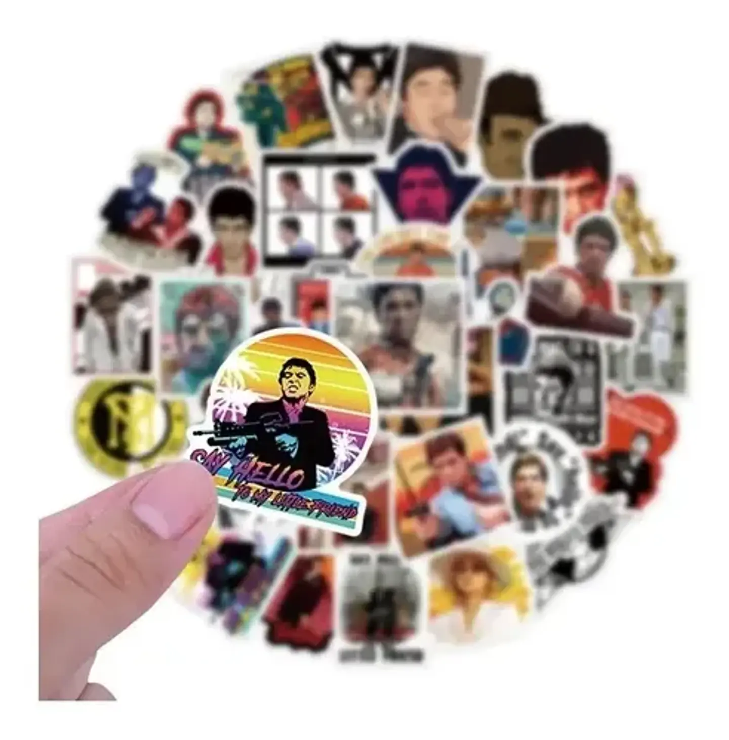 Scarface Set De 50 Stickers / Calcomanias / Pegatinas 3