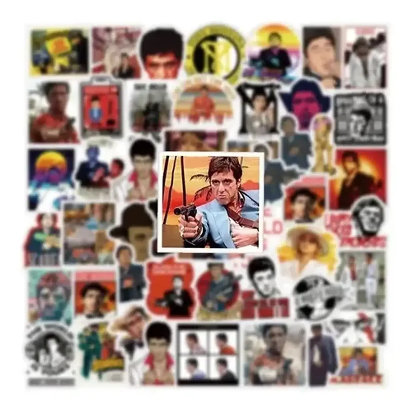 Scarface Set De 50 Stickers / Calcomanias / Pegatinas 6