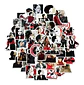 Cruella - Set De 50 Stickers / Calcomanias / Pegatinas - Miniatura 1