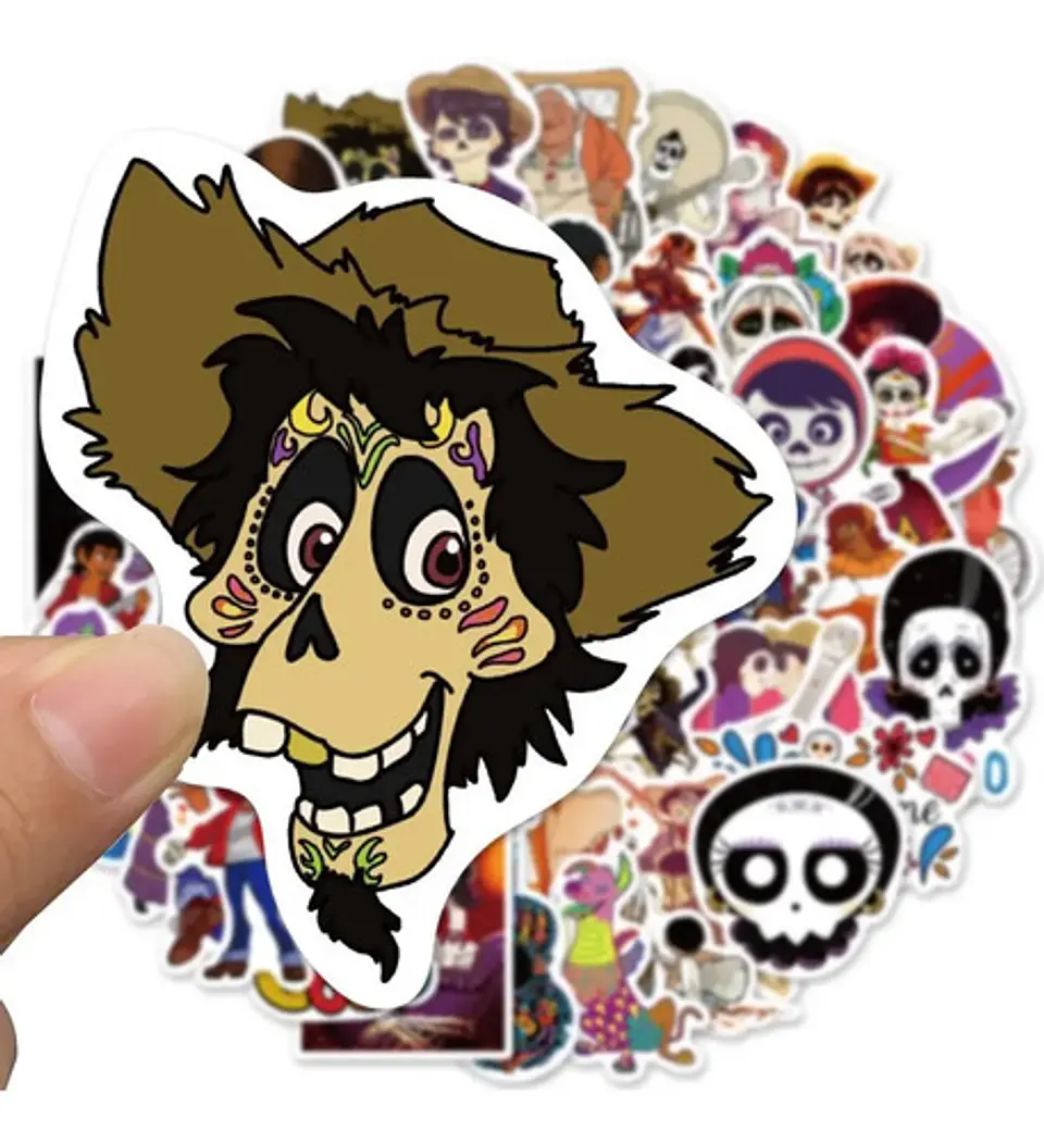 Coco - Set 50 Stickers / Calcomanias / Pegatinas 2