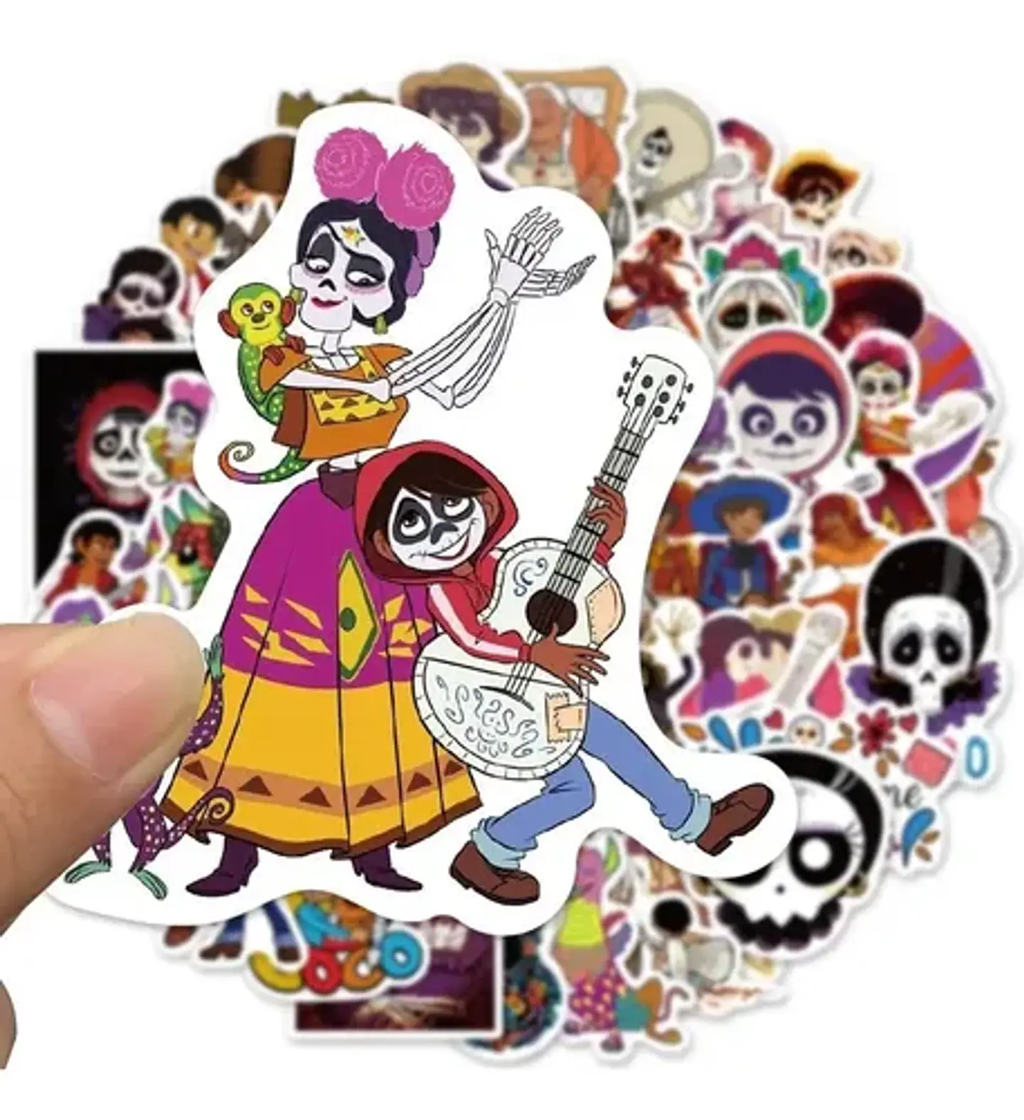 Coco - Set 50 Stickers / Calcomanias / Pegatinas 4