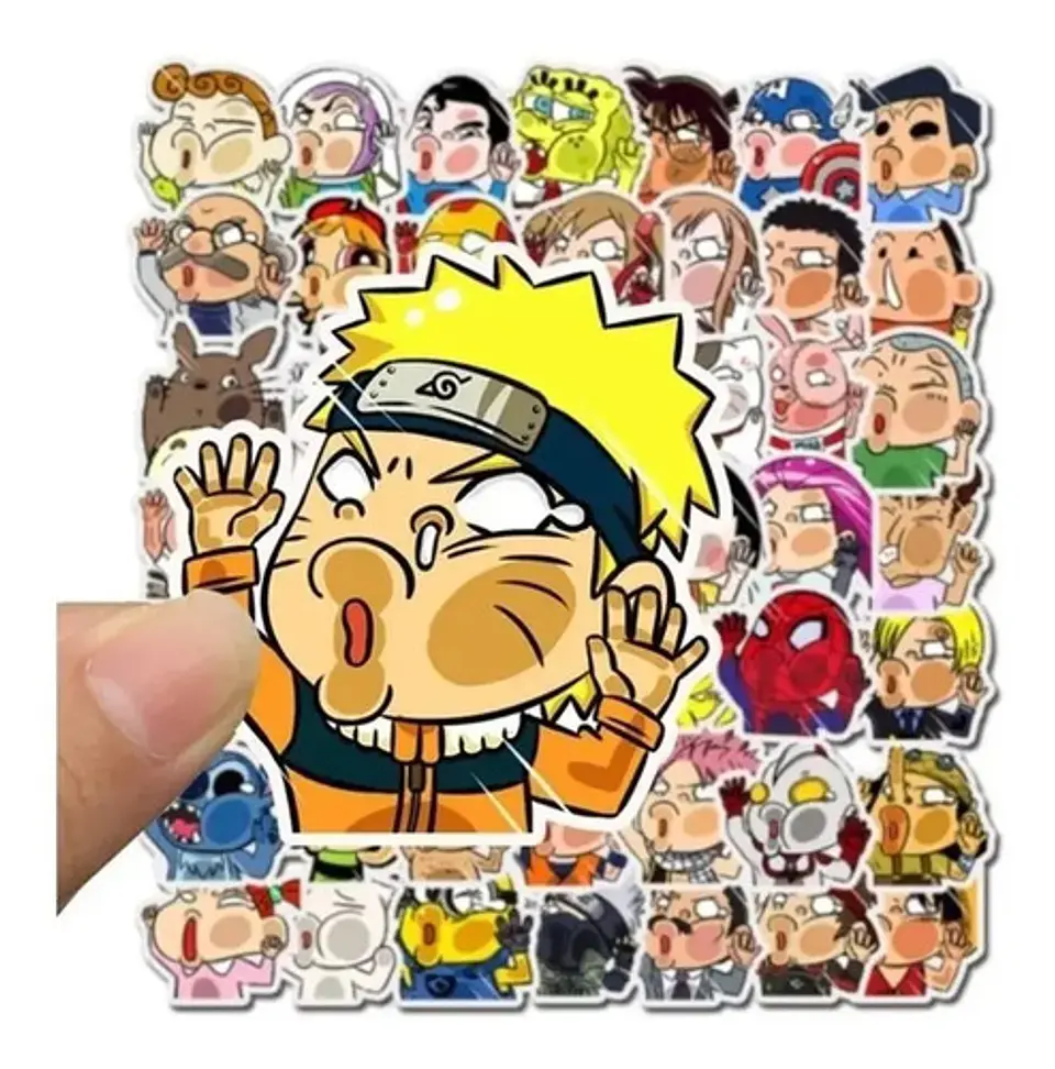 Cartoon Mix - Set De 50 Stickers / Calcomanias / Pegatinas 2