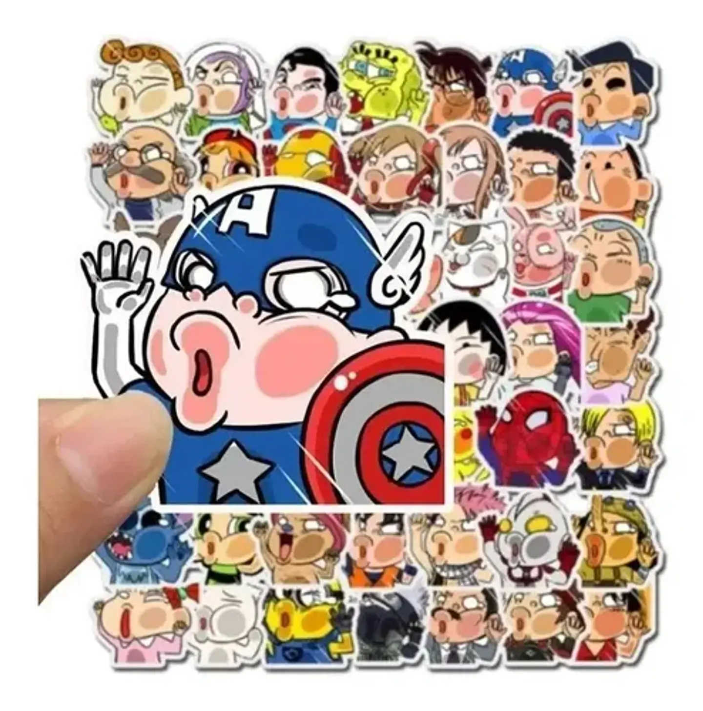Cartoon Mix - Set De 50 Stickers / Calcomanias / Pegatinas 4