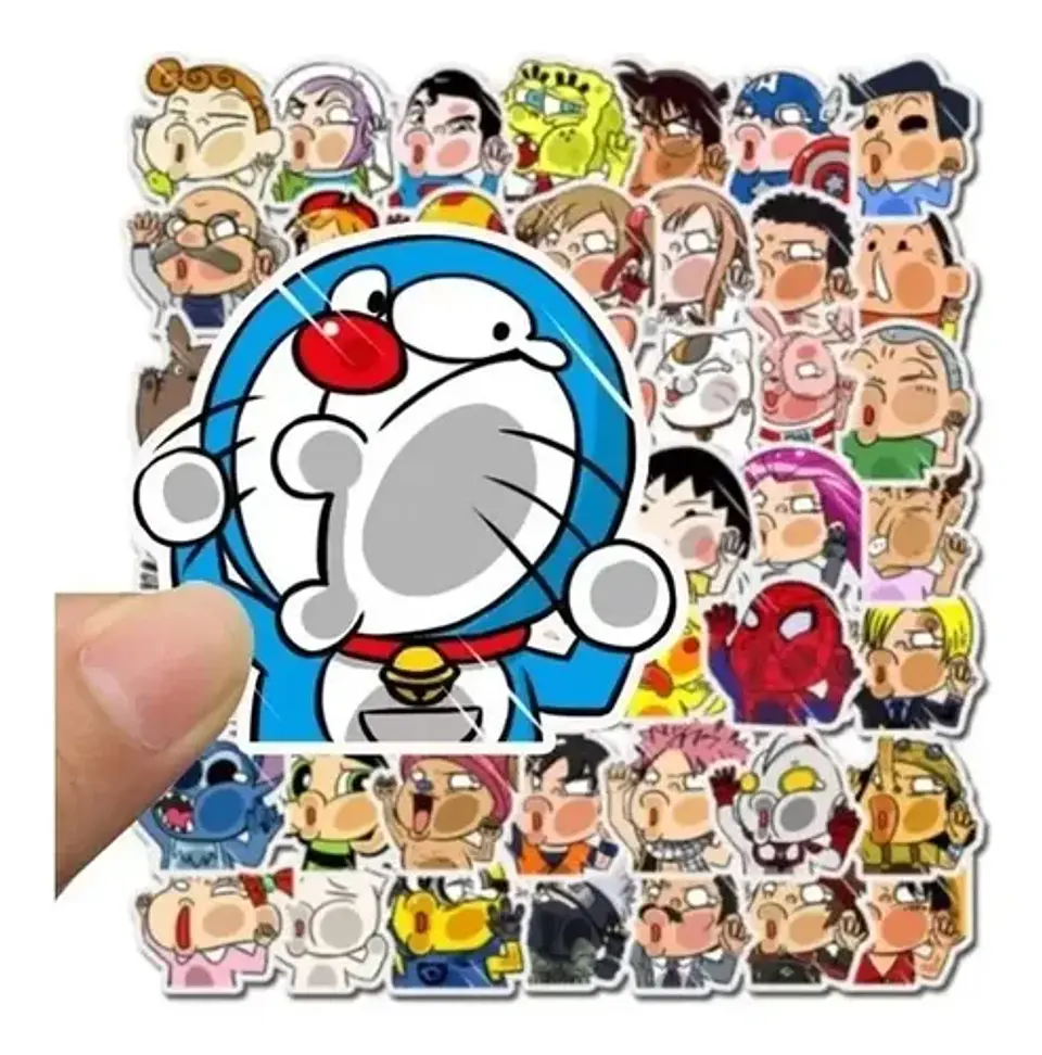 Cartoon Mix - Set De 50 Stickers / Calcomanias / Pegatinas 6