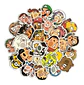 Cartoon Mix - Set De 50 Stickers / Calcomanias / Pegatinas - Miniatura 9