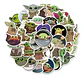 Baby Yoda - Set De 50 Stickers / Calcomanías / Pegatinas - Miniatura 1
