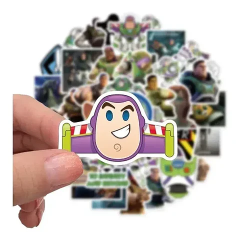 Buzz Lightyear - Set 50 Stickers / Calcomanias / Pegatinas