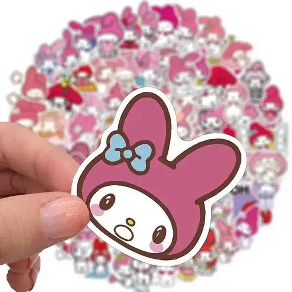 My Melody - Set De 50 Stickers / Calcomanias / Pegatinas 3