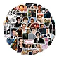 Robert Pattinson - Set 50 Stickers / Calcomanias / Pegatinas - Miniatura 3