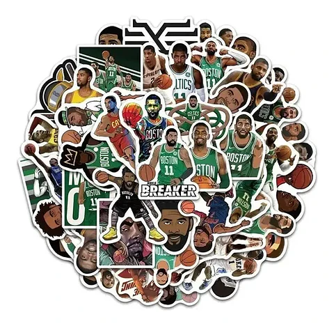 Kyrie Irving - Set De 50 Stickers / Calcomanias / Pegatinas