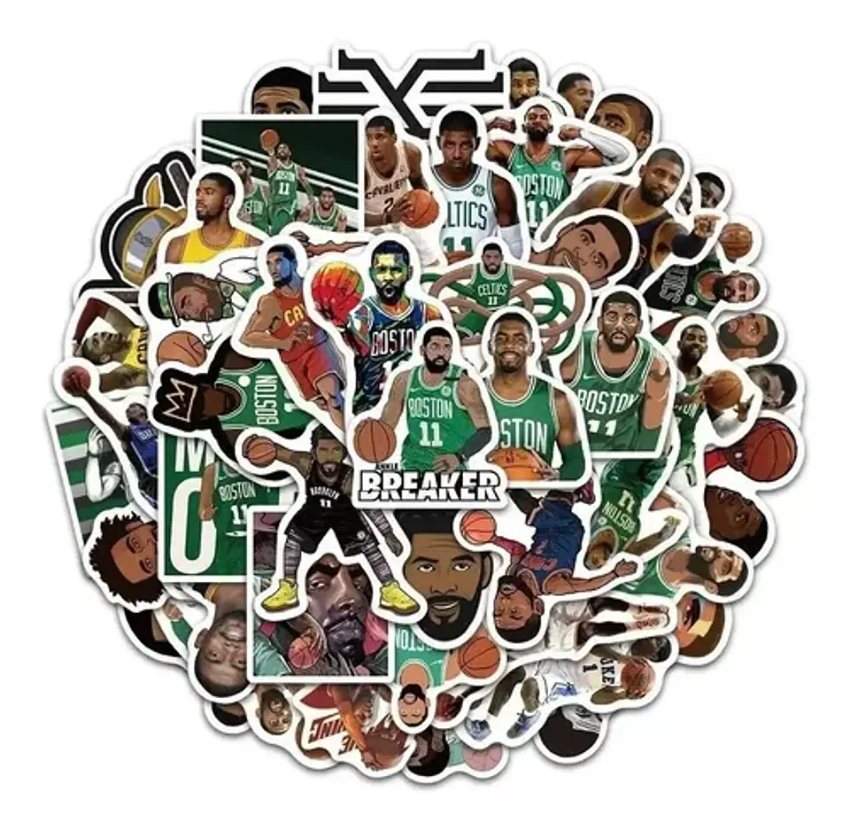 Kyrie Irving - Set De 50 Stickers / Calcomanias / Pegatinas 1