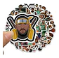 Kyrie Irving - Set De 50 Stickers / Calcomanias / Pegatinas - Miniatura 3