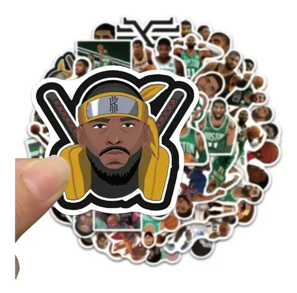 Kyrie Irving - Set De 50 Stickers / Calcomanias / Pegatinas 3
