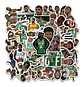 Kyrie Irving - Set De 50 Stickers / Calcomanias / Pegatinas - Miniatura 4