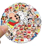 Shin-chan - Set De 50 Stickers / Calcomanias / Pegatinas - Miniatura 2