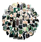Draco Malfoy - Set De 50 Stickers / Calcomanías / Pegatinas - Miniatura 1