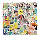 Phineas Y Fer - Set De 50 Stickers / Calcomanias / Pegatinas - Miniatura 4