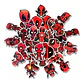 Deadpool - Set De 50 Stickers / Calcomanias / Pegatinas - Miniatura 7