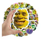 Shrek - Set De 50 Stickers / Calcomanias / Pegatinas - Miniatura 2