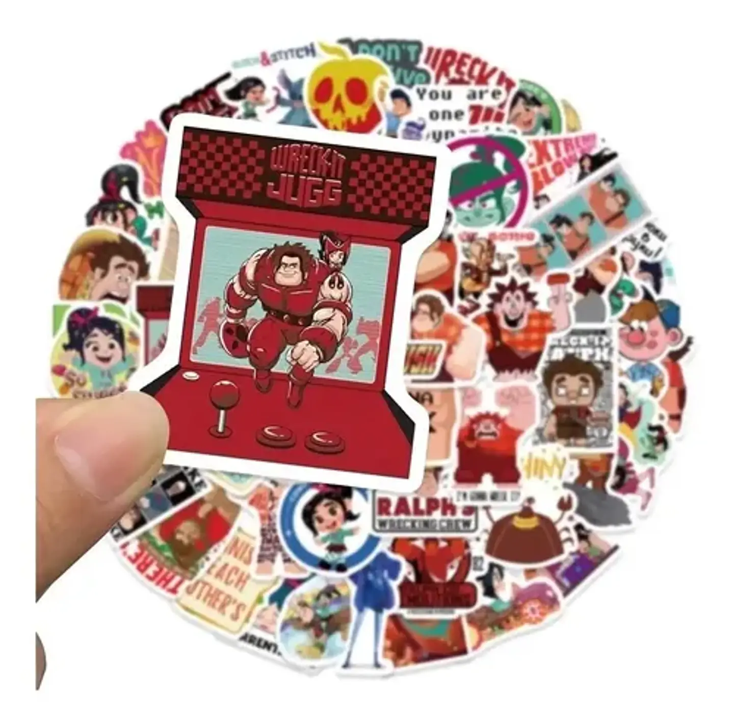 Ralph, El Demoledor - Set De 50 Stickers / Calcomanias 2