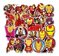 Iron Man - Set De 35 Stickers / Calcomanias / Pegatinas - Miniatura 2