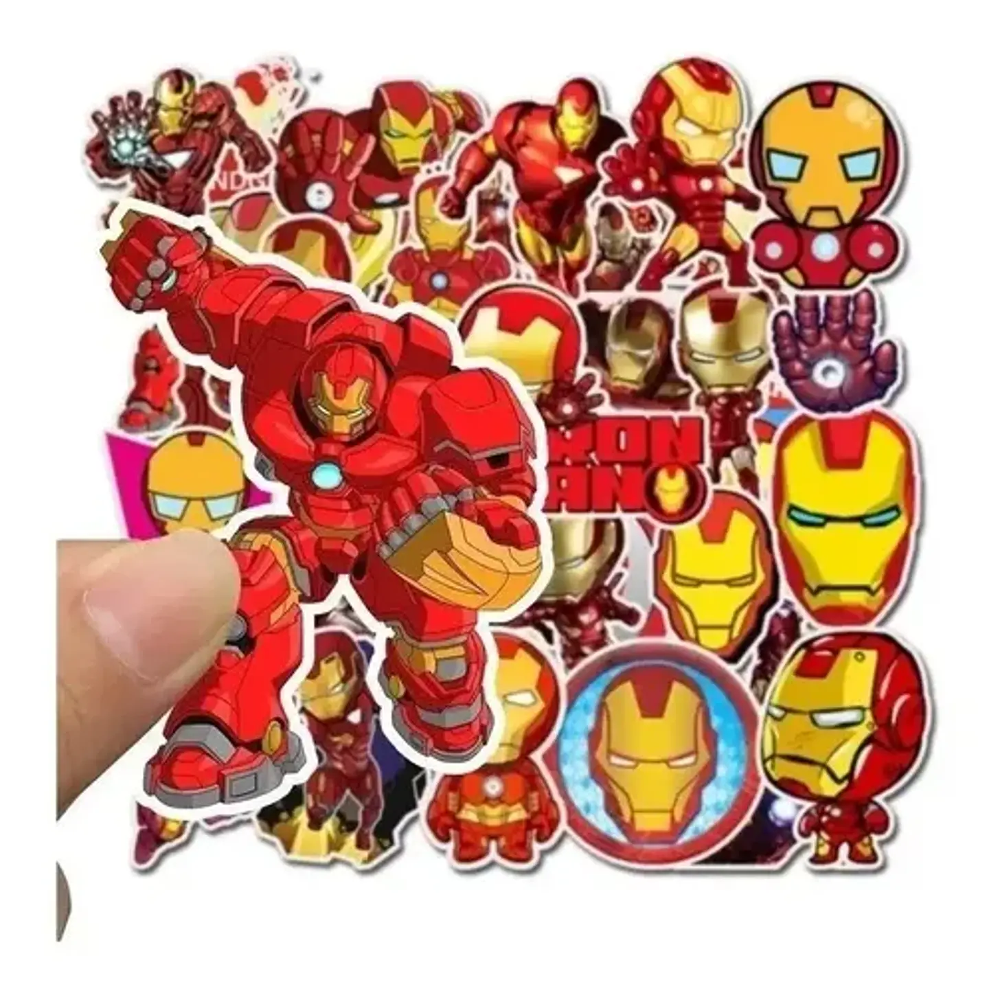 Iron Man - Set De 35 Stickers / Calcomanias / Pegatinas 5