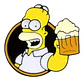 Pins Homero Simpson / Los Simpson / Broches Metálicos Pines - Miniatura 2