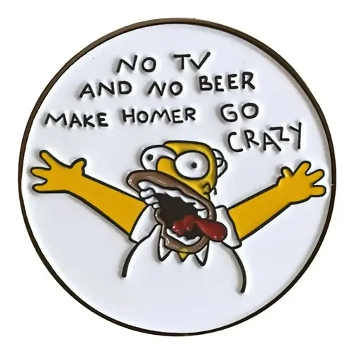 Pins Homero Simpson / Los Simpson / Broches Metálicos Pines 3