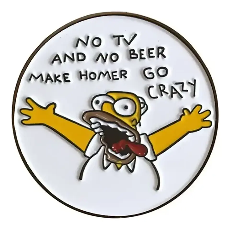 Pins Homero Simpson / Los Simpson / Broches Metálicos Pines 3