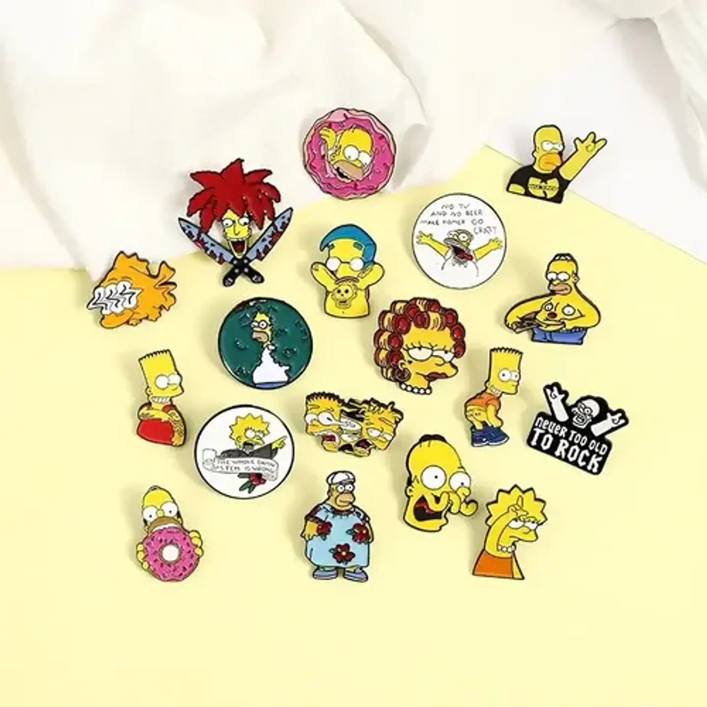 Pins Homero Simpson / Los Simpson / Broches Metálicos Pines 7