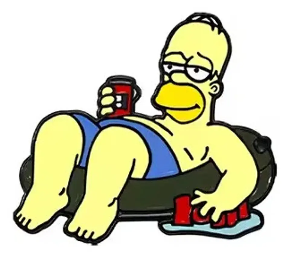 Pins Homero Simpson / Los Simpson / Broches Metálicos Pines 8