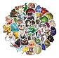 World Of Final Fantasy - Set De 50 Stickers / Calcomanias - Miniatura 1