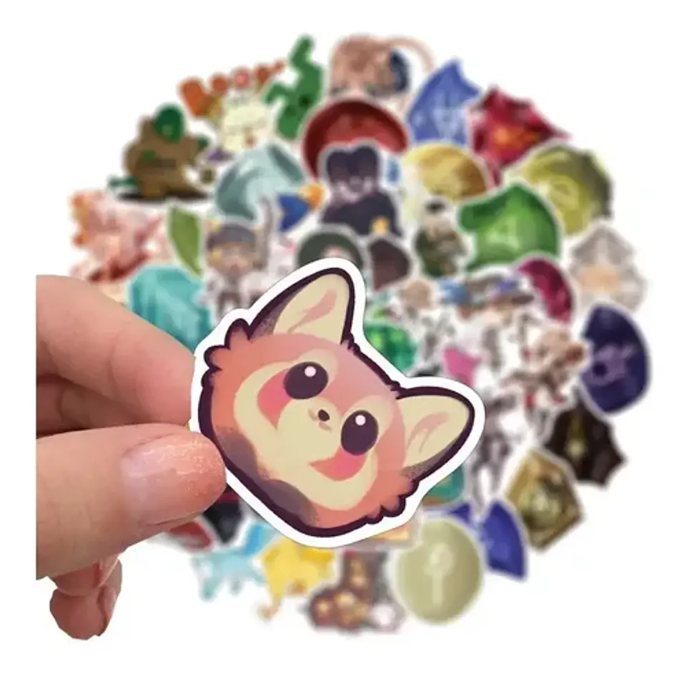 World Of Final Fantasy - Set De 50 Stickers / Calcomanias 3