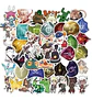 World Of Final Fantasy - Set De 50 Stickers / Calcomanias - Miniatura 4