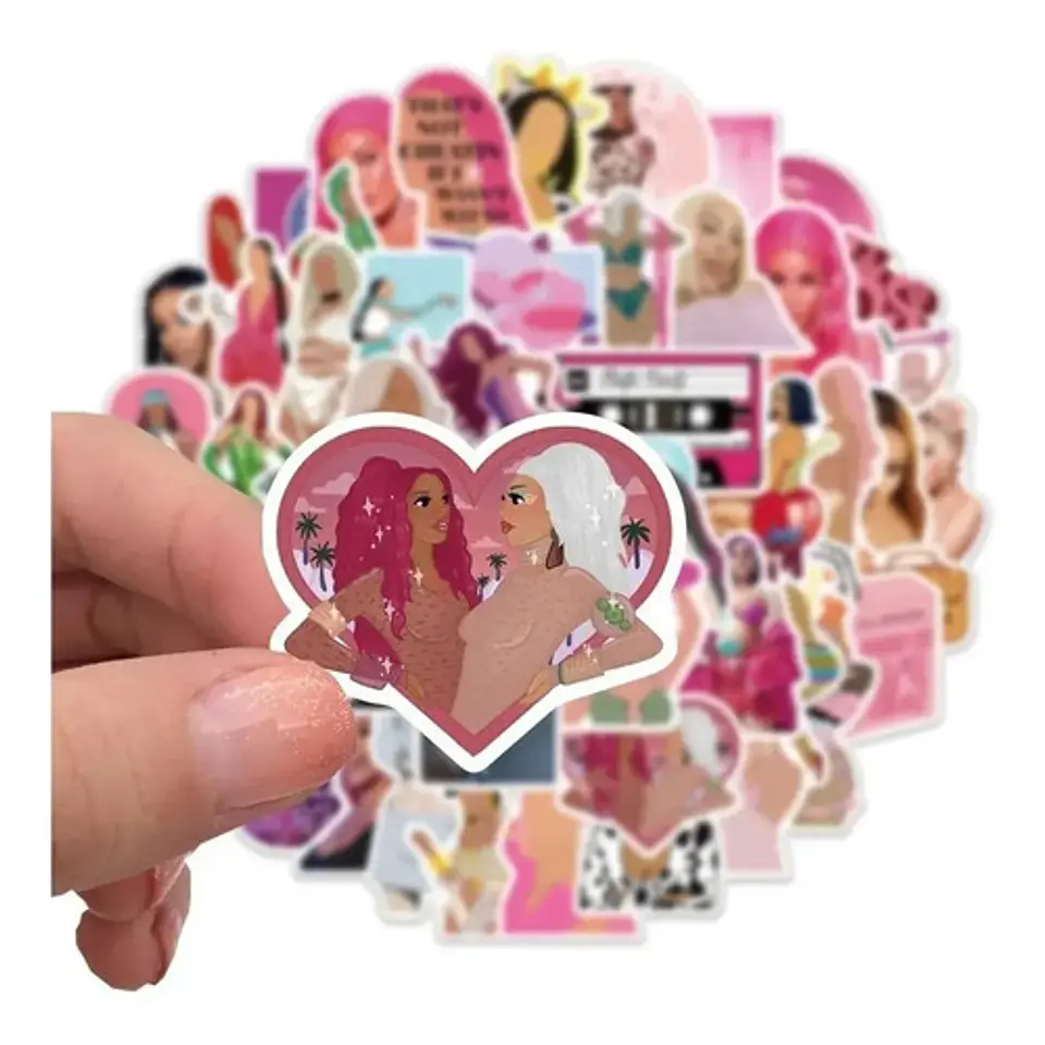 Doja Cat - Set De 50 Stickers / Calcomanias / Pegatinas 3