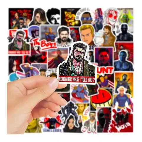 The Boys - Set De 50 Stickers / Calcomanias / Pegatinas