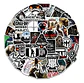 Call Of Duty - Set De 50 Stickers / Calcomanias / Pegatinas - Miniatura 1