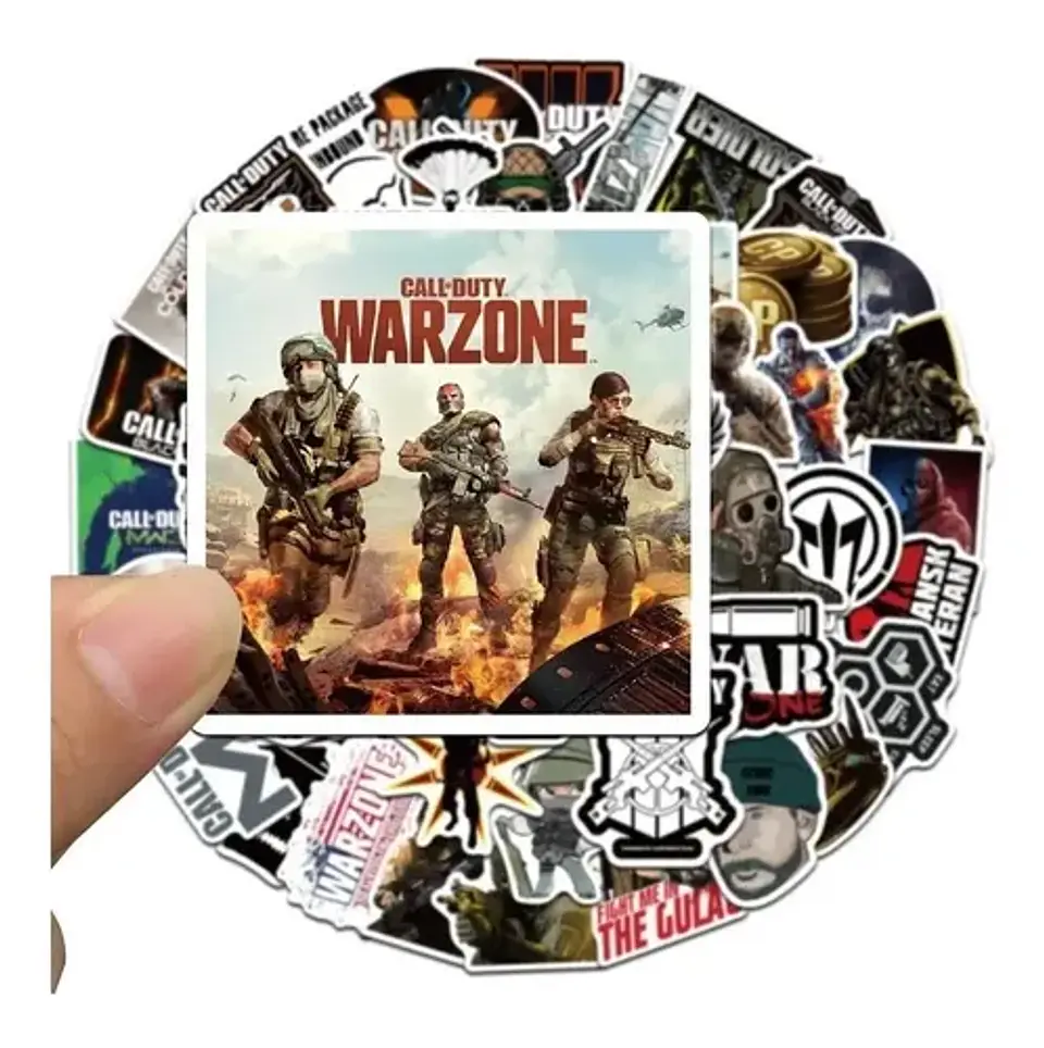 Call Of Duty - Set De 50 Stickers / Calcomanias / Pegatinas 4