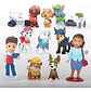 Set 12 Figuras Paw Patrol / Figura De Accion Patrulla Canina - Miniatura 1