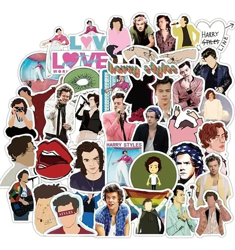 Harry Styles - Set De 50 Stickers / Calcomanias / Pegatinas