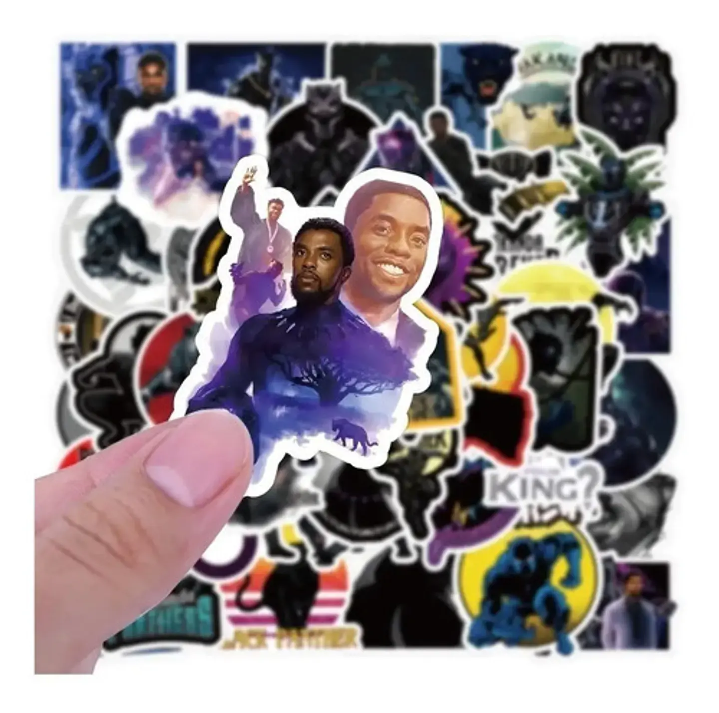 Black Panther - Set 50 Stickers / Calcomanias / Pegatinas 3