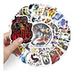 Mortal Kombat - Set De 50 Stickers / Calcomanias / Pegatinas - Miniatura 1
