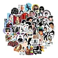 Elvis Presley - Set De 50 Stickers / Calcomanias / Pegatinas - Miniatura 1